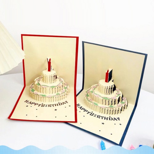 3D 생일팝업카드