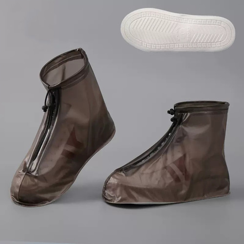 산뜻 여성용 방수 신발 커버 레인슈즈